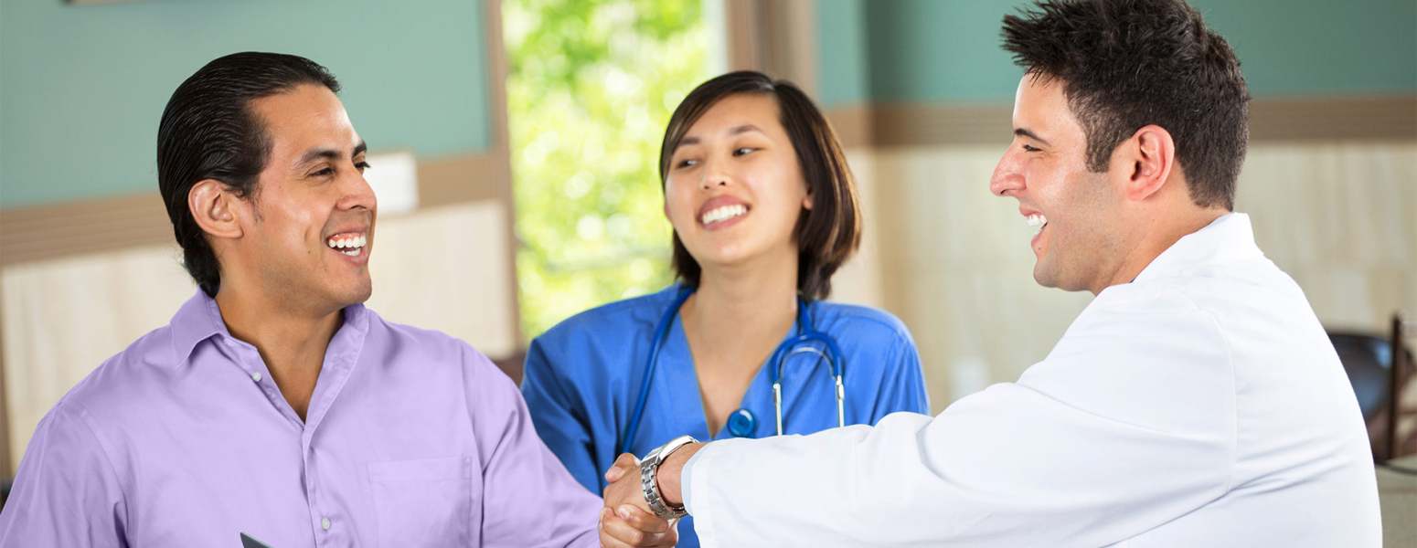 Dr and Patient Handshake